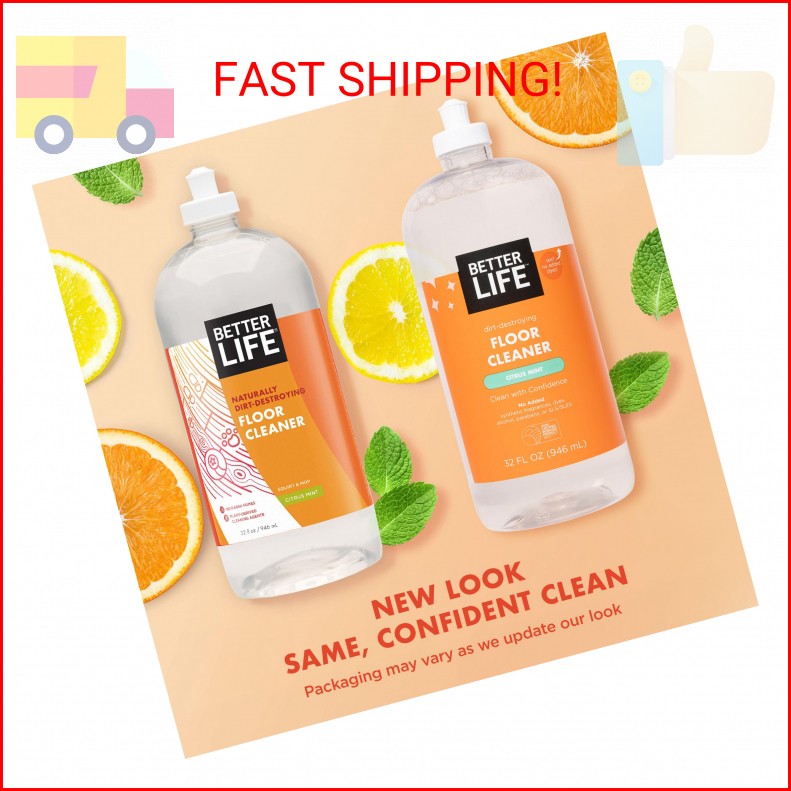 Better Life Floor Cleaner – Liquid Multipurpose Cleaner for Wood, Tile, Laminate