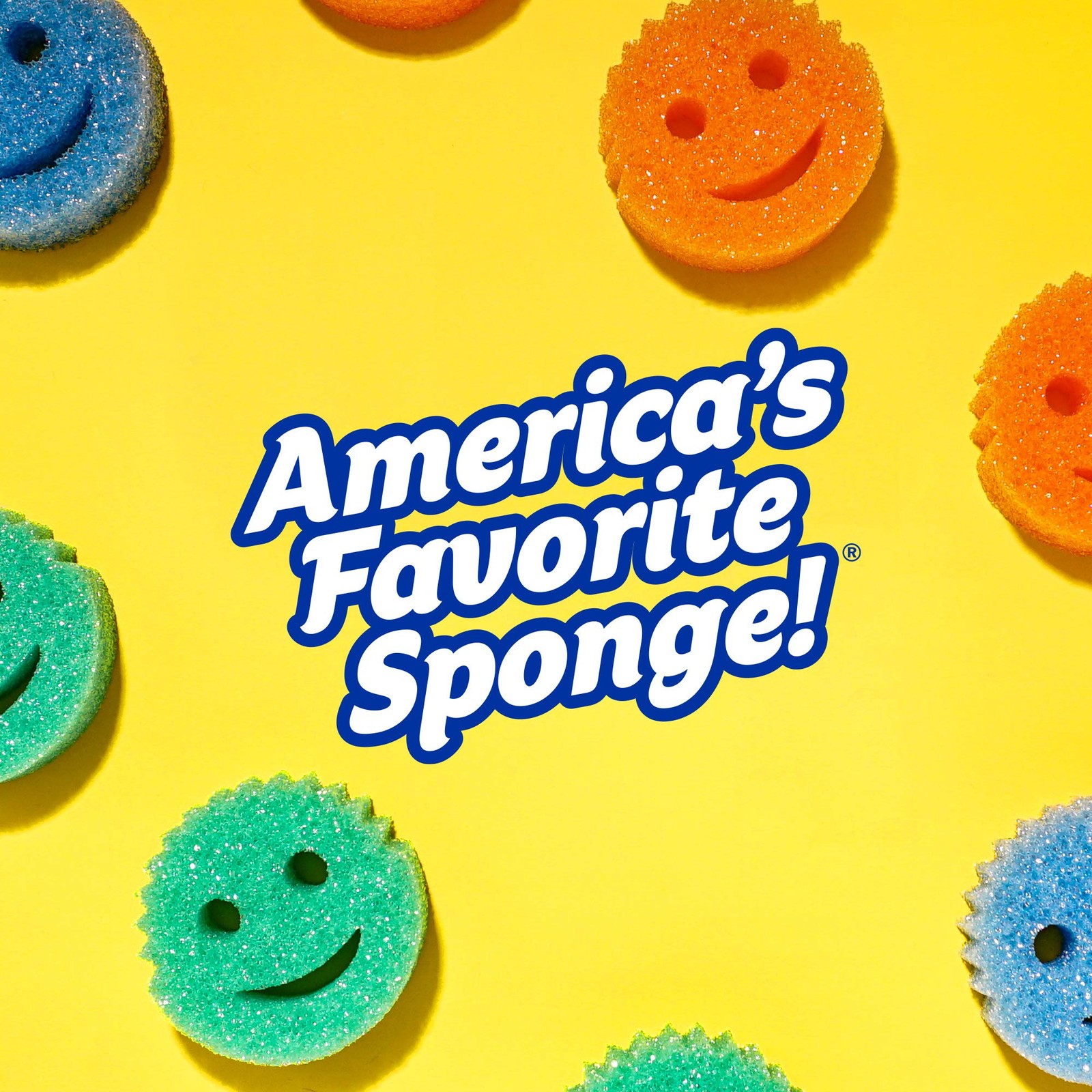 Scrub Daddy Pink Utility Sponge Temperature Control Flexible Cleaning Tool