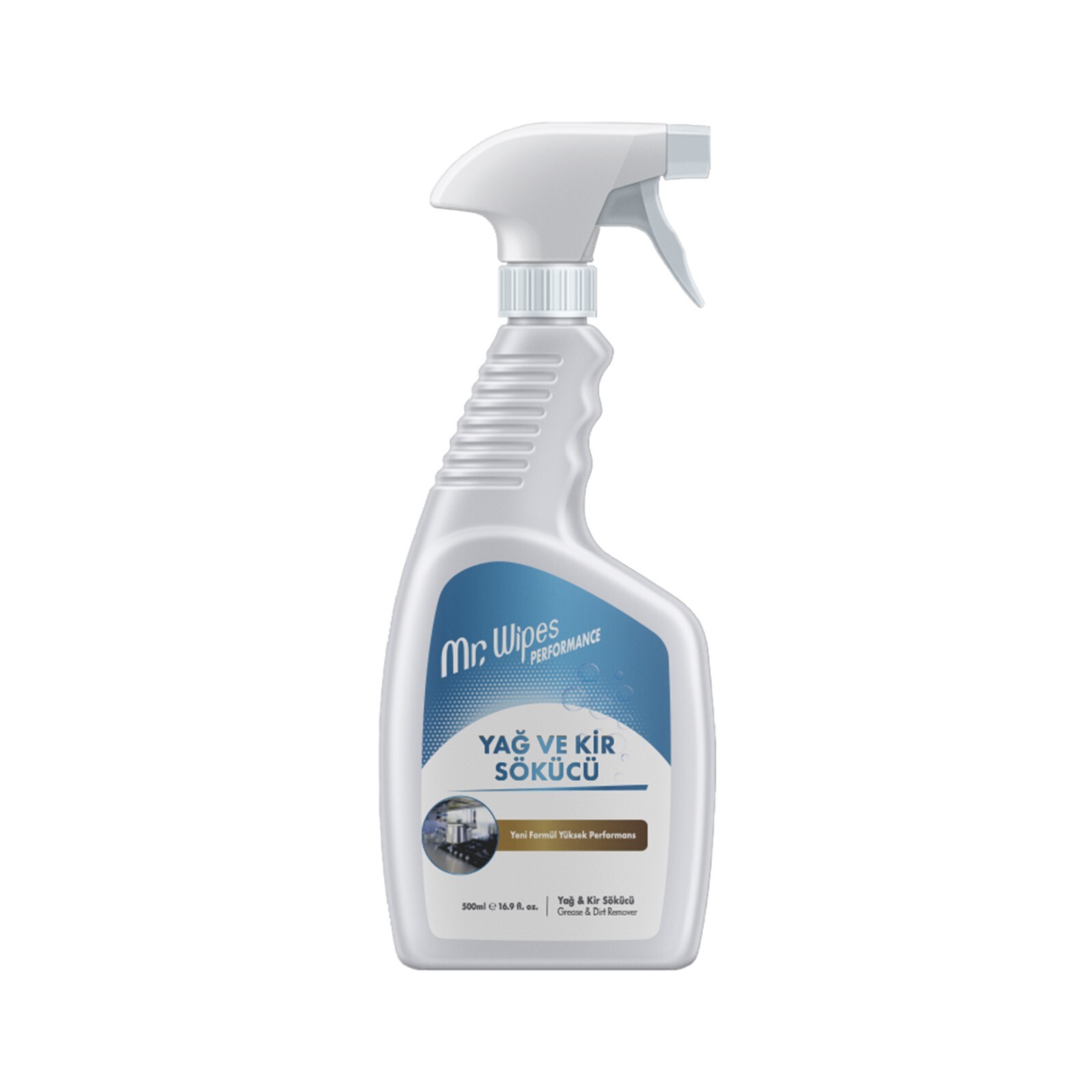 Farmasi Mr. Wipes Grease & Dirt Remover – Powerful Cleaner, 500 ml/16.9flOz