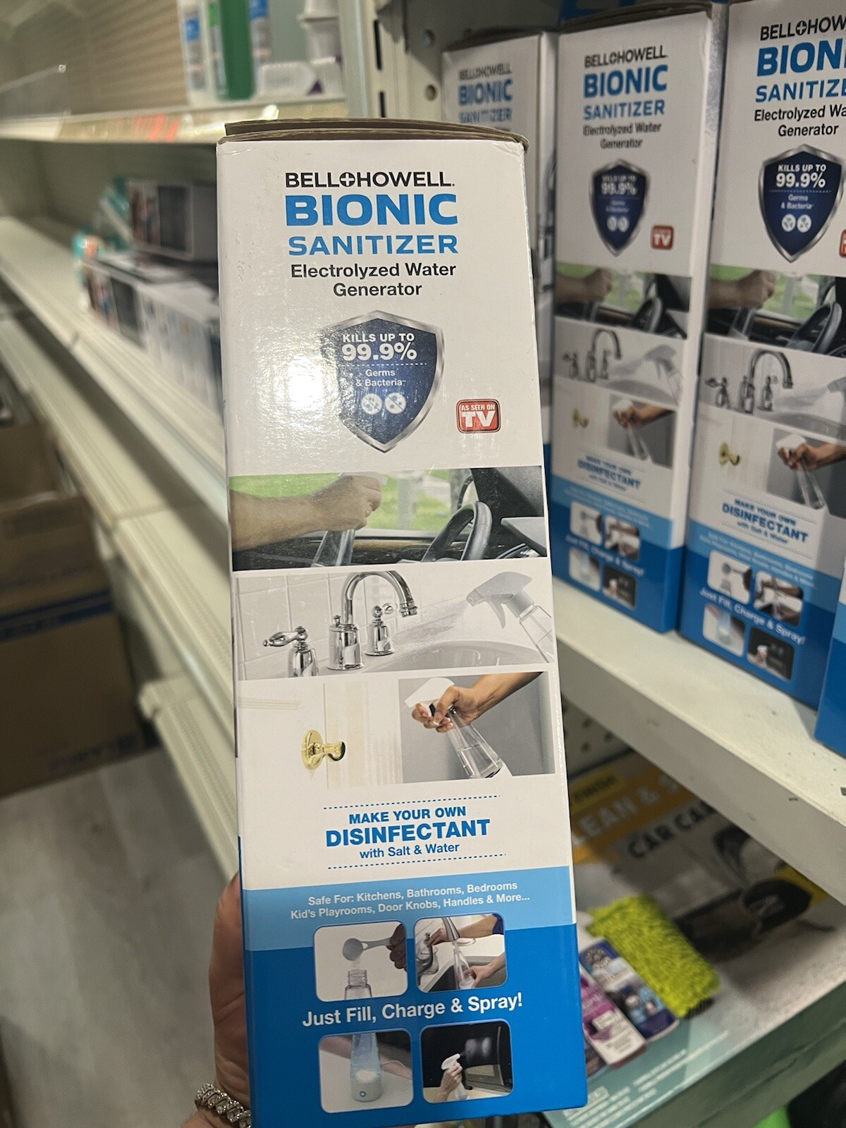 Bell & Howell Bionic – Salt Water Spray Bottle – As Seen On TV! NEW