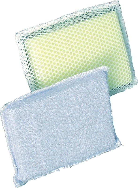NEW BIRDWELL 353-24 Scouring Sponge 6-1/4 in L 3/4 in Thick Terrycloth 3917291