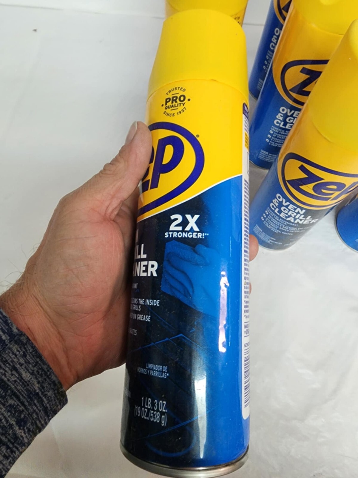 Zep Heavy-Duty Oven and Grill Cleaner ZUOVGR (12) 1 Lb 3 Oz Each