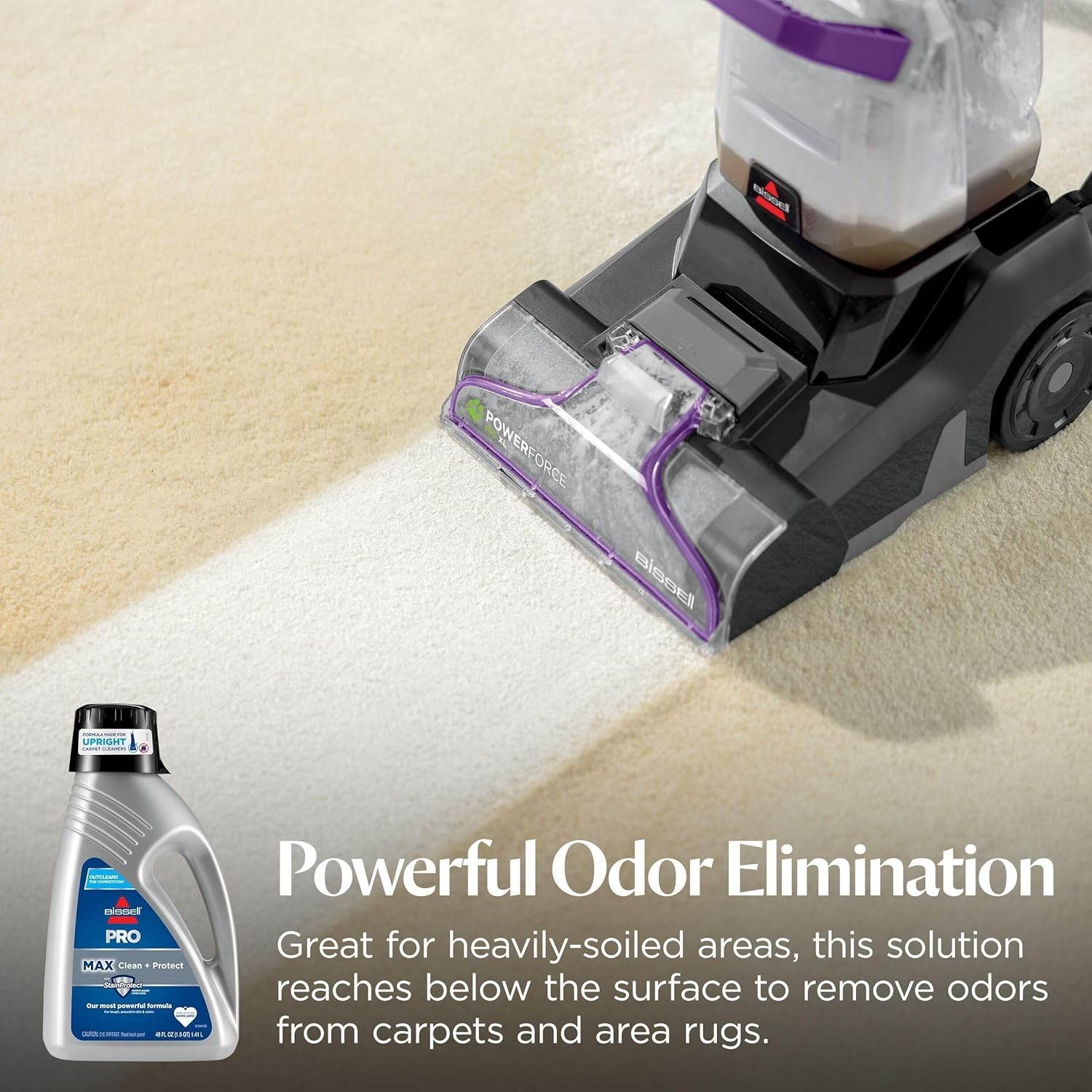 Bissell Deep Clean Pro 4X Carpet Cleaning Solution 48oz Concentrated Formula