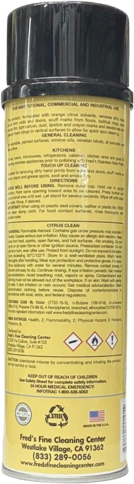 Citrus Clean Natural Orange Degreaser Spray – Heavy Duty Kitchen Cleaner for Sto