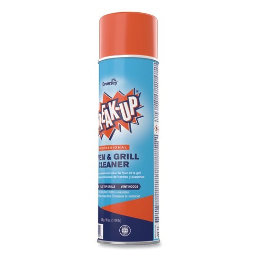 BREAK UP Oven and Grill Cleaner Heavy Duty Aerosol Spray 19 oz 6 Count Case