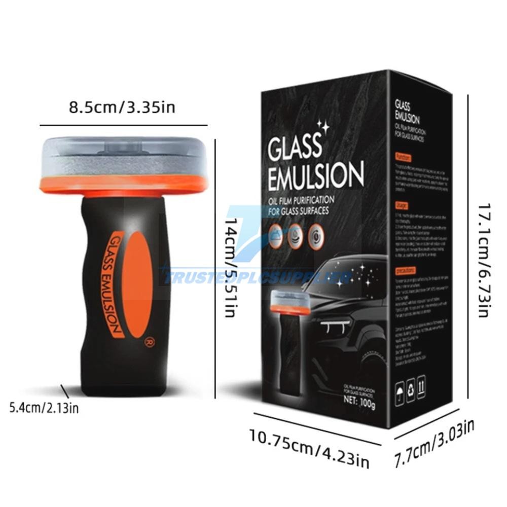 Glass Oil Film Remover for Car, Oil Film Remover & Smudges for Car Windshields