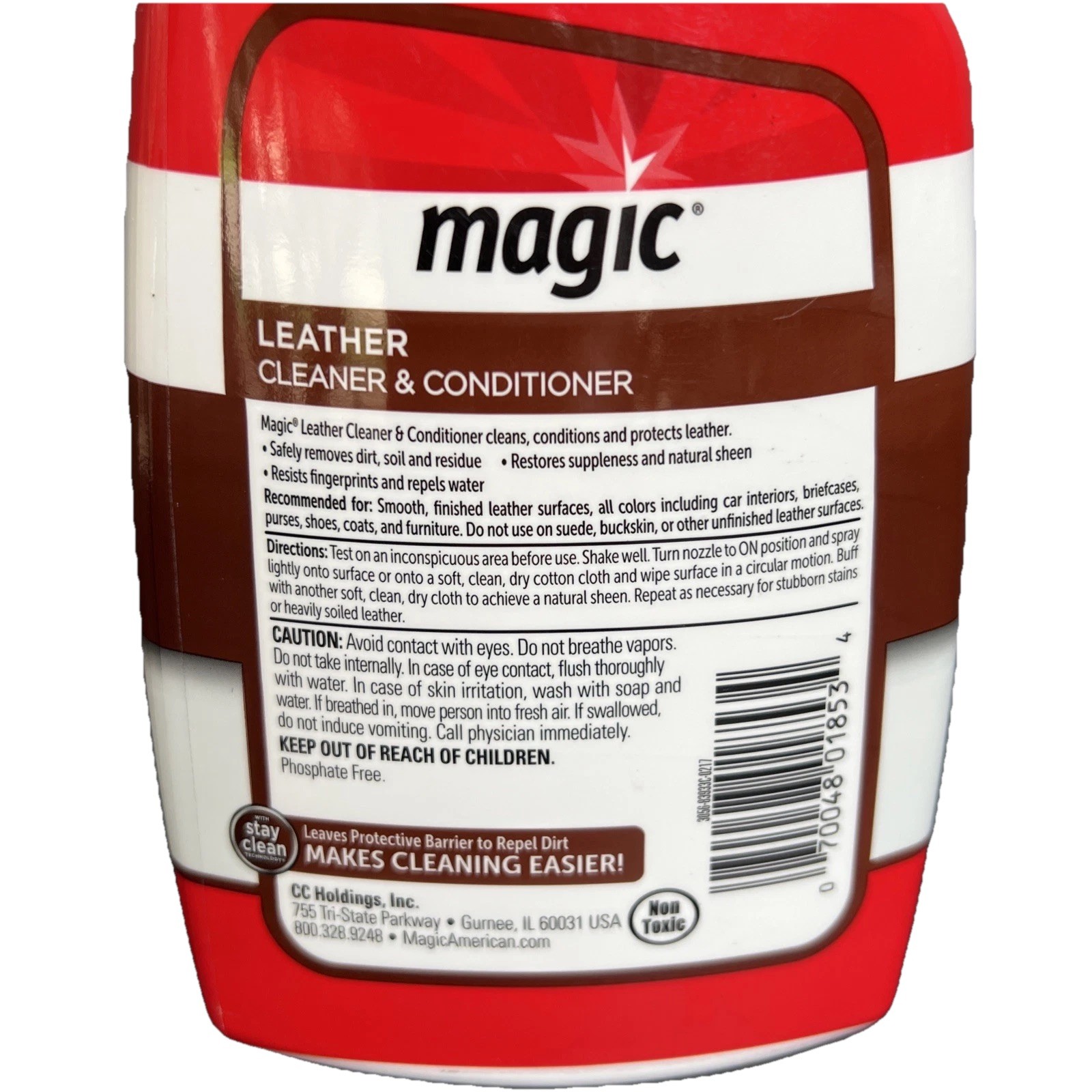 MAGIC Leather Cleaner and Conditioner 24 fl oz BRAND NEW Shoe Purse HTF RARE