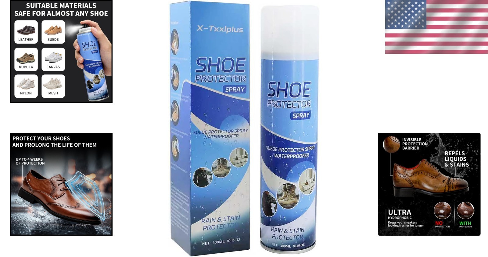 Gentle 300ML Waterproof Spray for Shoes, Handbags and Upholstery – Lasting Care