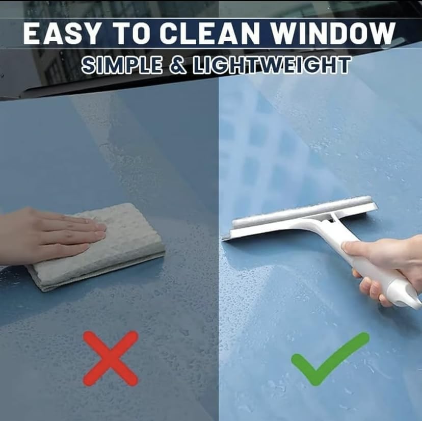 3 in 1 Spray Window Squeegee Cleaner Scraper, Window Squeegee Cleaner Tool wi…