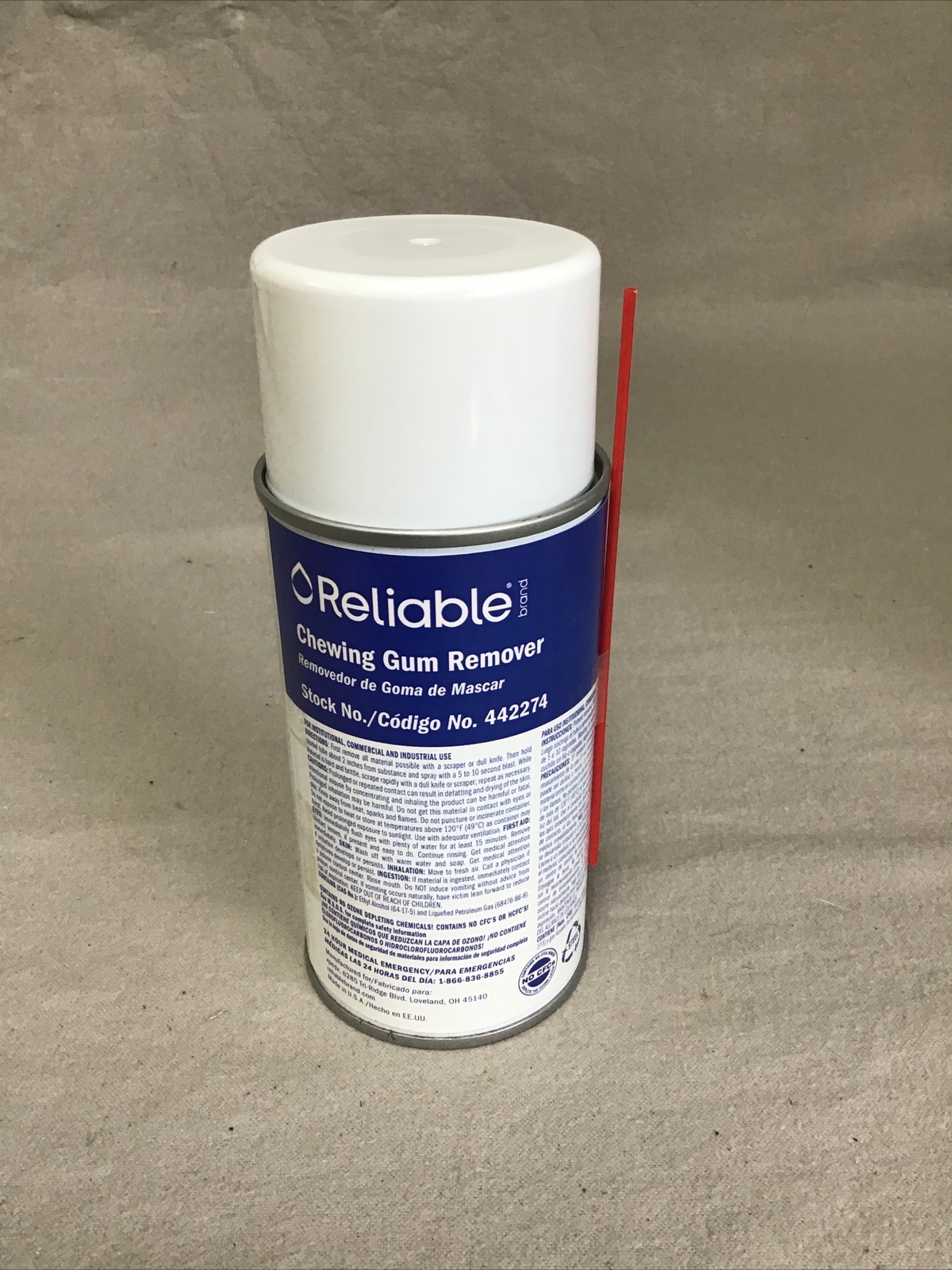 Regency ~ Professional Aerosol Chewing Gum Remover ~ 6.5 oz ~ 442274 WHOLE CASE