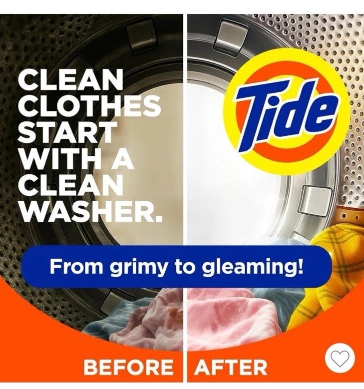Tide Washing Machine Cleaner – 6ct