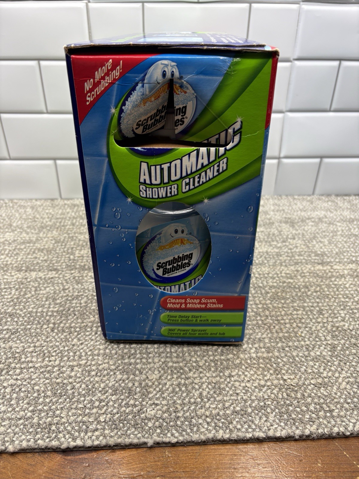 Scrubbing Bubbles Automatic Shower Cleaner Kit W/ Dual 2 Sprayer Refills Bottles