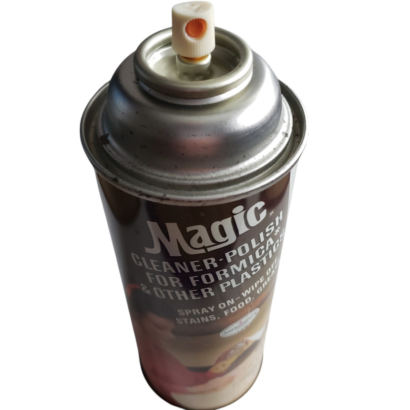 Magic Cleaner Polish Countertop Formica Plastics Remove Stains Food Grease Vtg