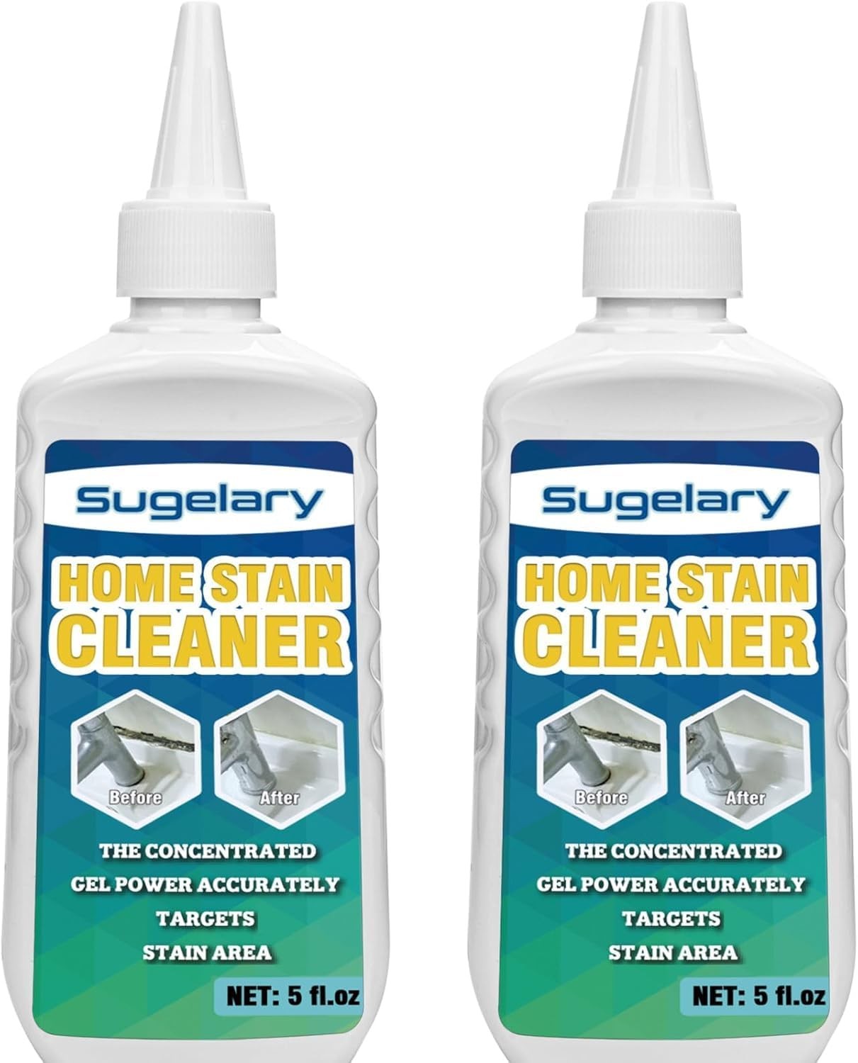 Home Stain Cleaner, 5 Fl Oz Mold Stain Cleaner Gel for Washing Machine, Home Sta