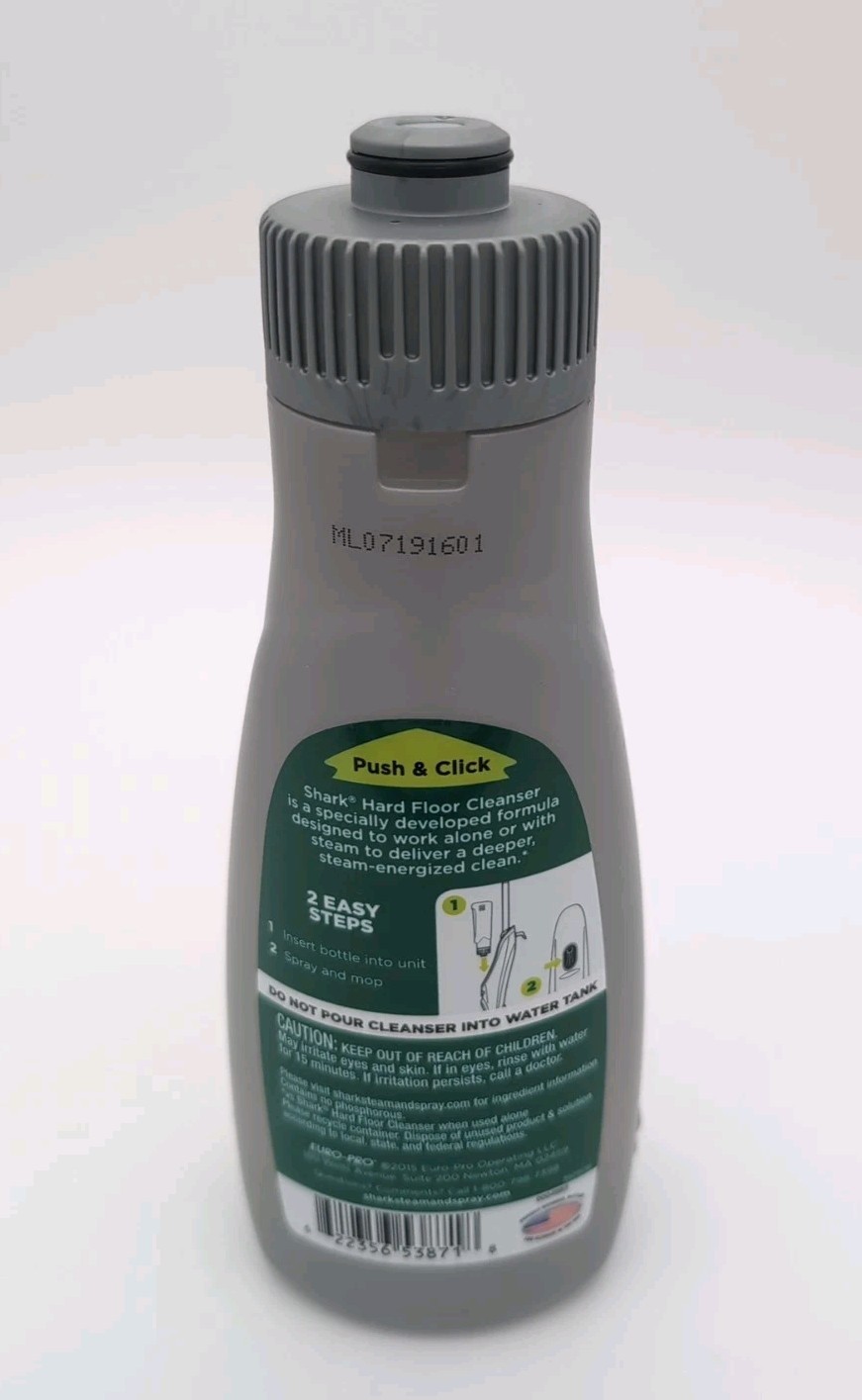 OEM Shark Hard Floor Cleanser Multi-Floor 20oz Waterfall Fresh Sonic Duo New