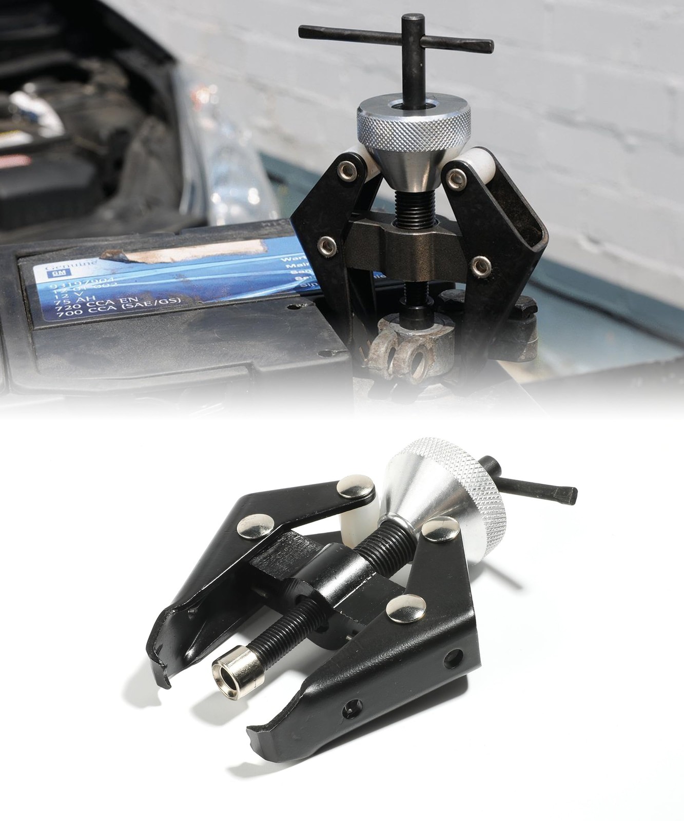 Battery Terminal Puller Wiper Arm Remover Repair Tool Heavy Duty Windshield