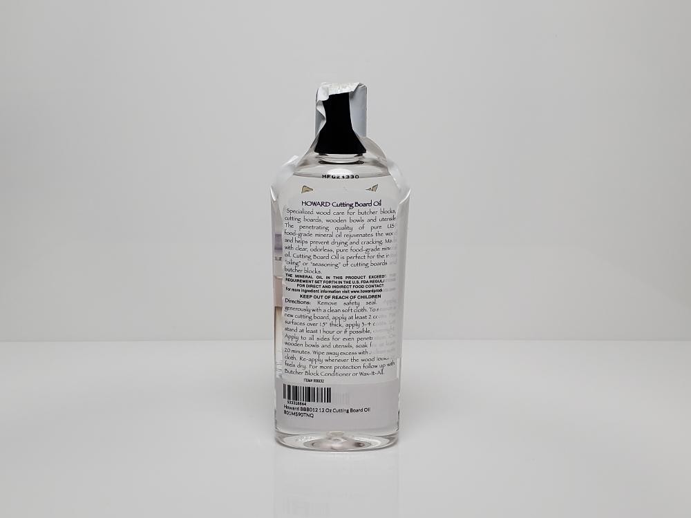 Howard BBB012 12 Oz Cutting Board Oil