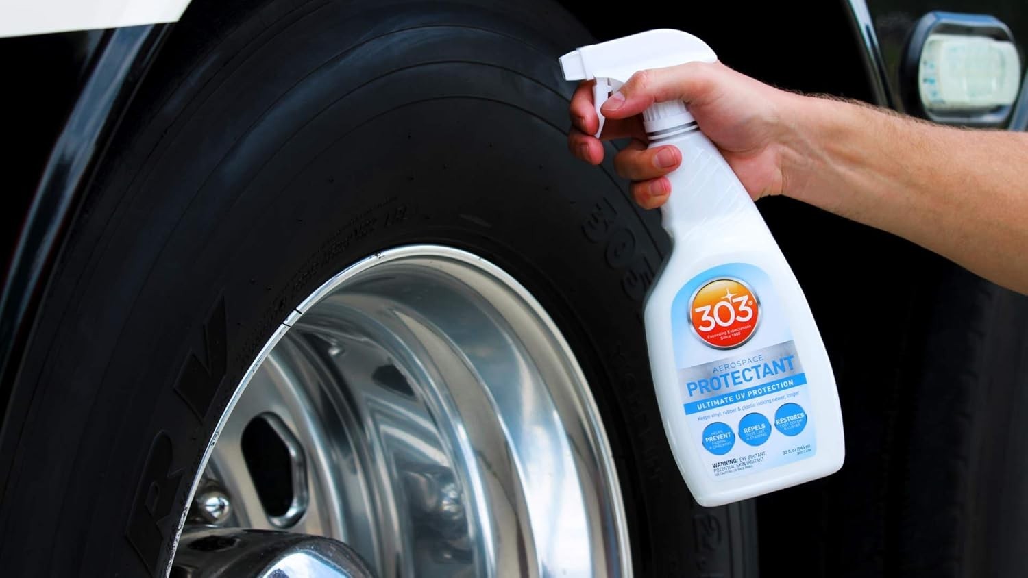 303 Products Aerospace Protectant UV Protection Spray Cleaner, Repels Dust,32oz