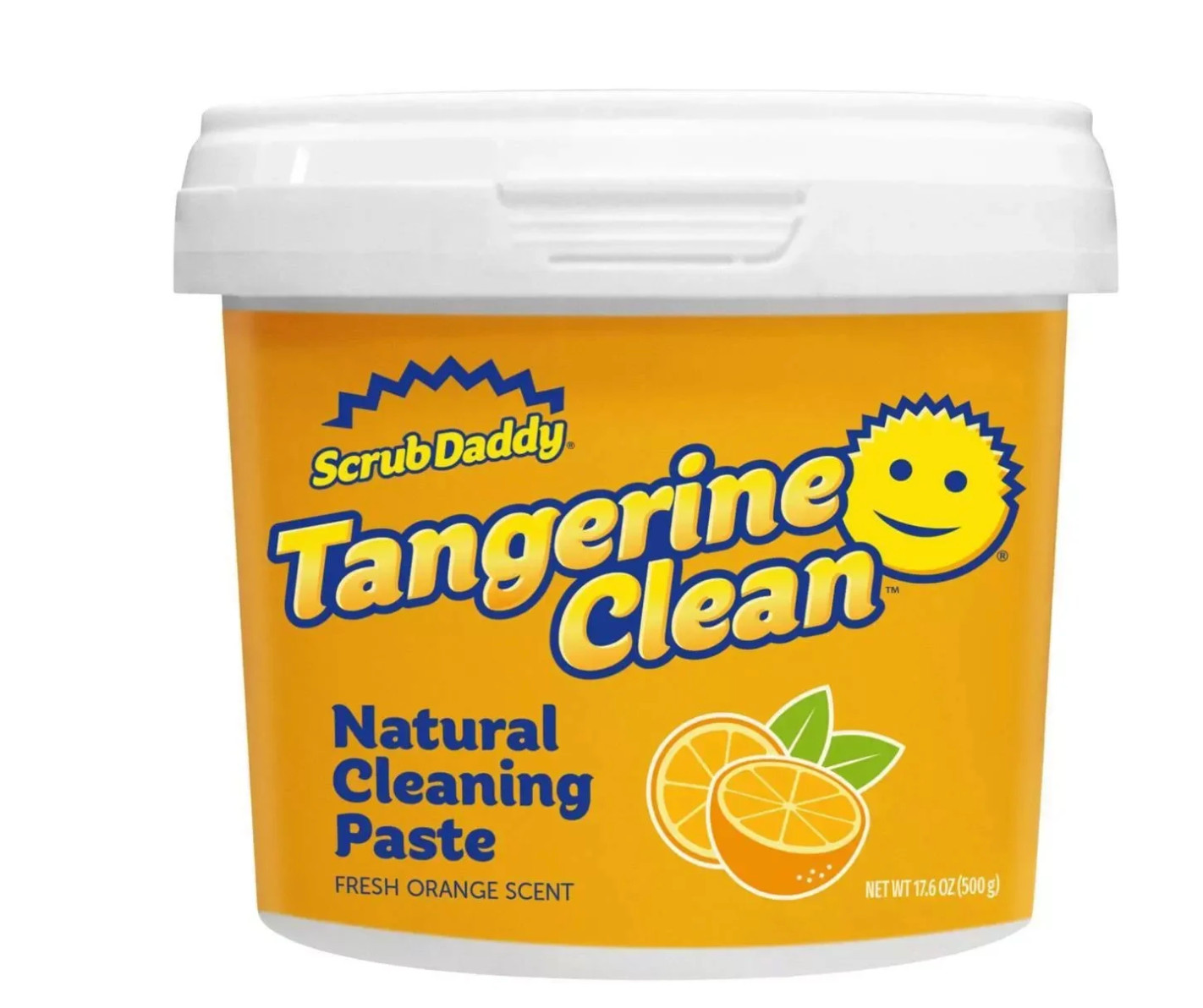 Scrub Daddy Tangerine Clean Natural Cleaning Paste 17.6 oz