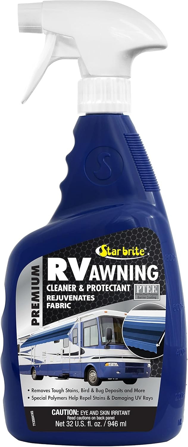 Star brite 32 oz Premium RV Awning Cleaner and Protectant for Tough Stains