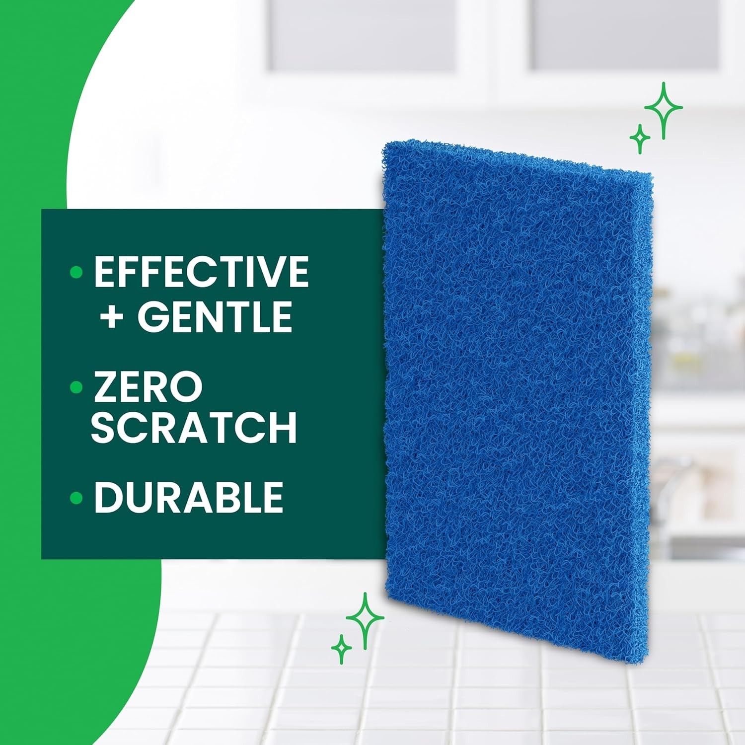 Scotch-Brite Non-Scratch Scour Pads, 3 Pads