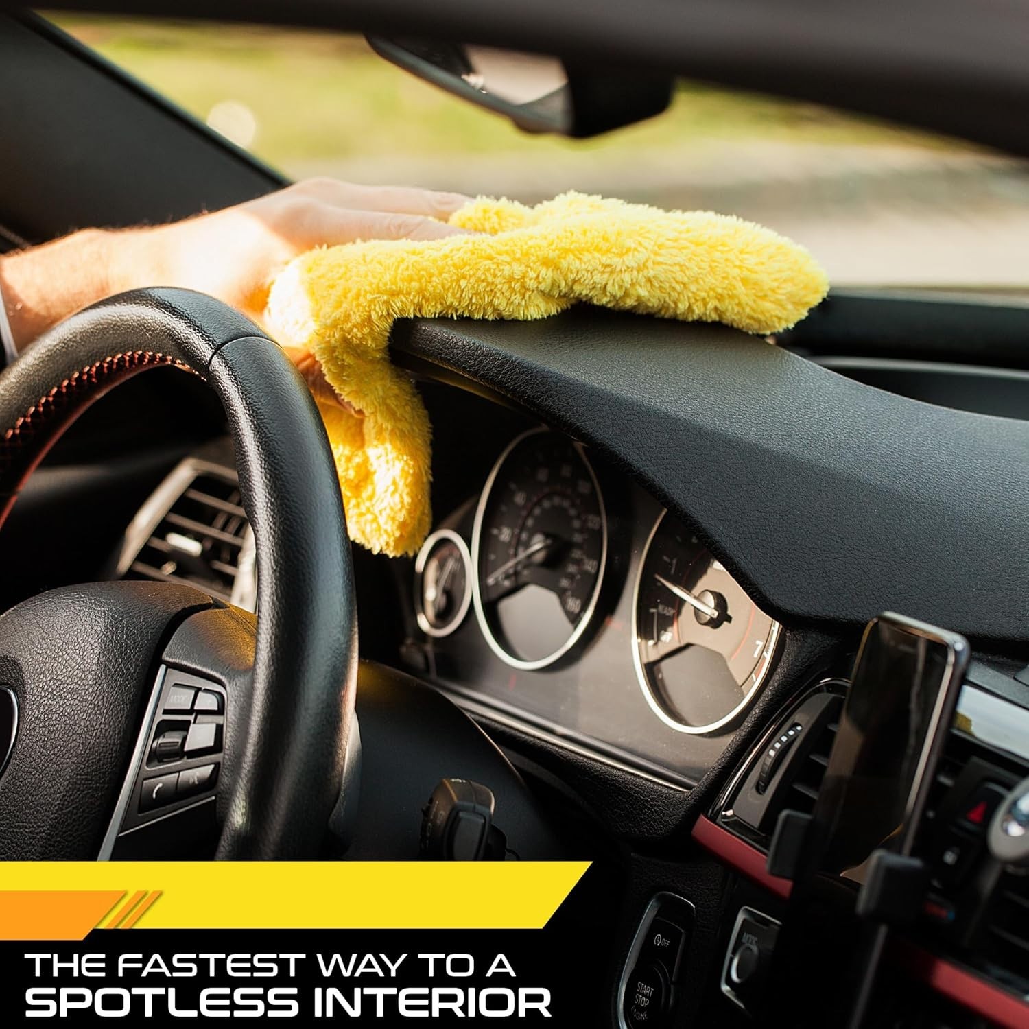 Interior Detailing Protectant Spray, Car Interior Cleaner with UV Protection,…