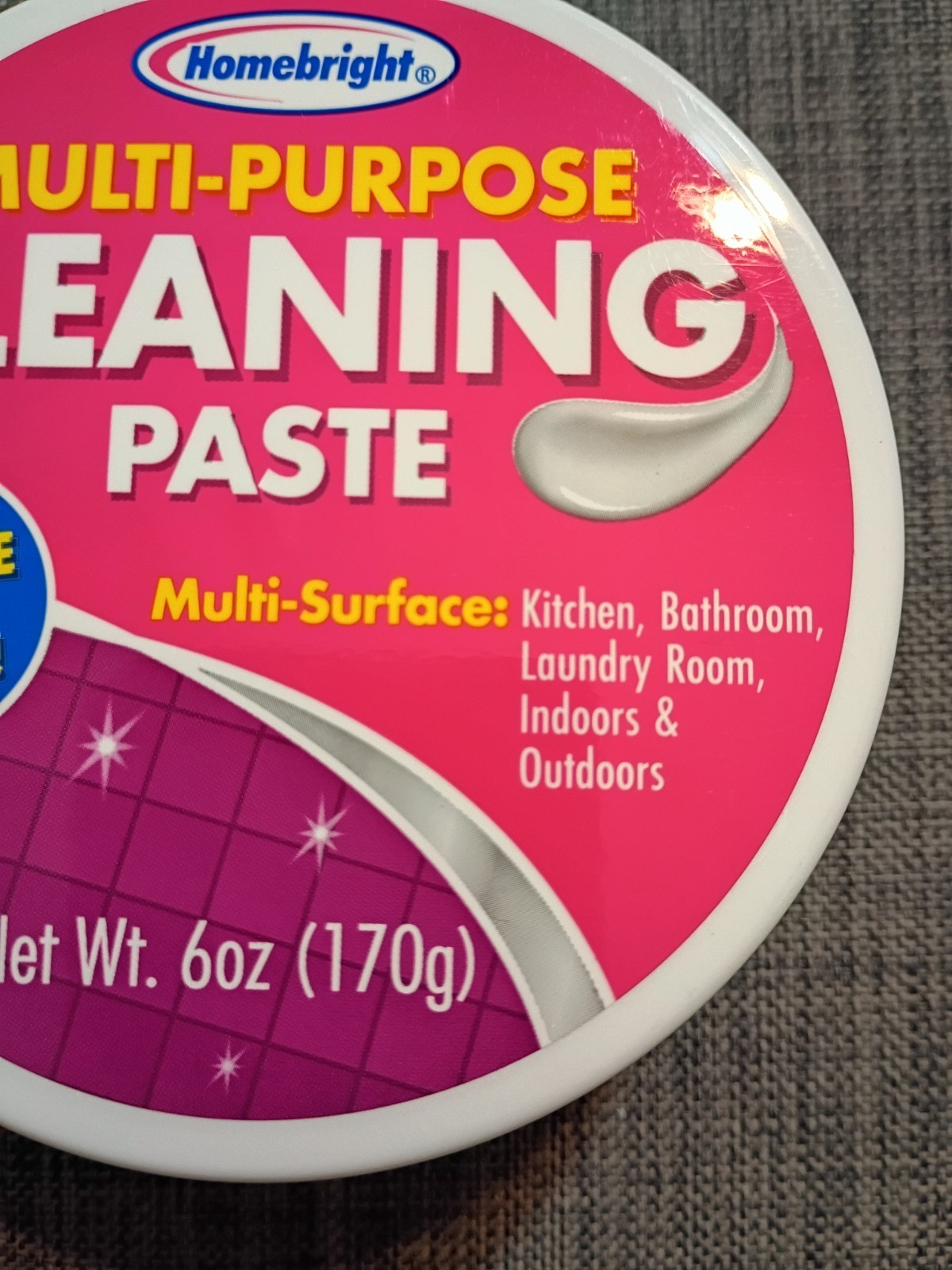 Multi-Purpose Cleaning Paste Home Kitchen Bathroom Laundry Supplies 6oz (3 Pack)