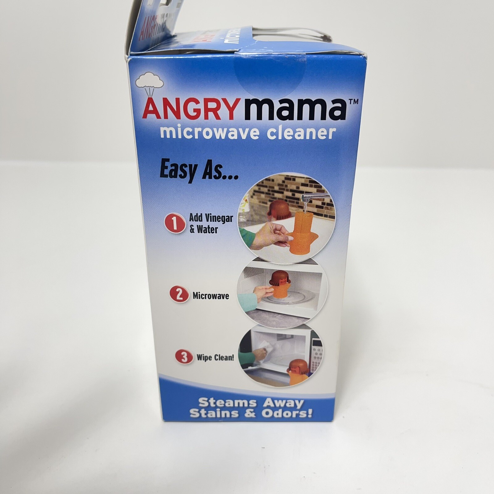 Angry Mama Microwave Fast Steam Useful Newest Cleaner Cleaning Gadget 2015 New