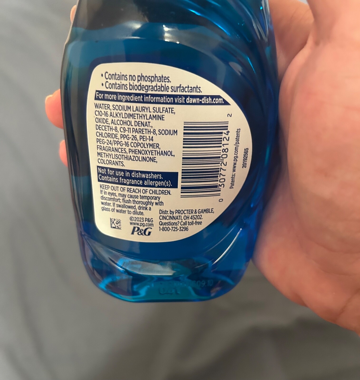 Dawn NEW SCENT Ultra Dishwashing Liquid Dish Soap 7.5 Oz Lot Of 2