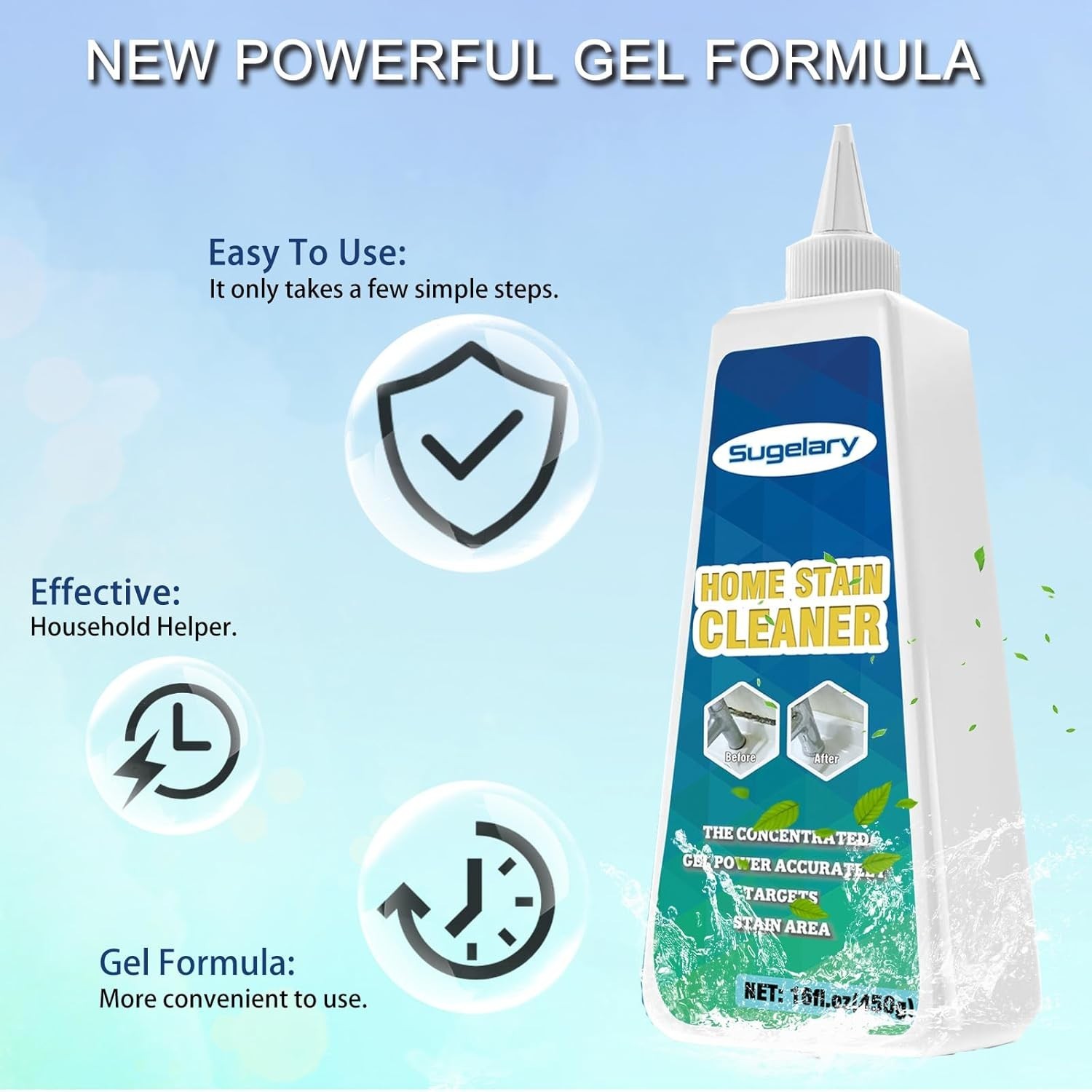 Household Washing Machine Cleaner, Home Remover Gel for Refrigerator Strips, …