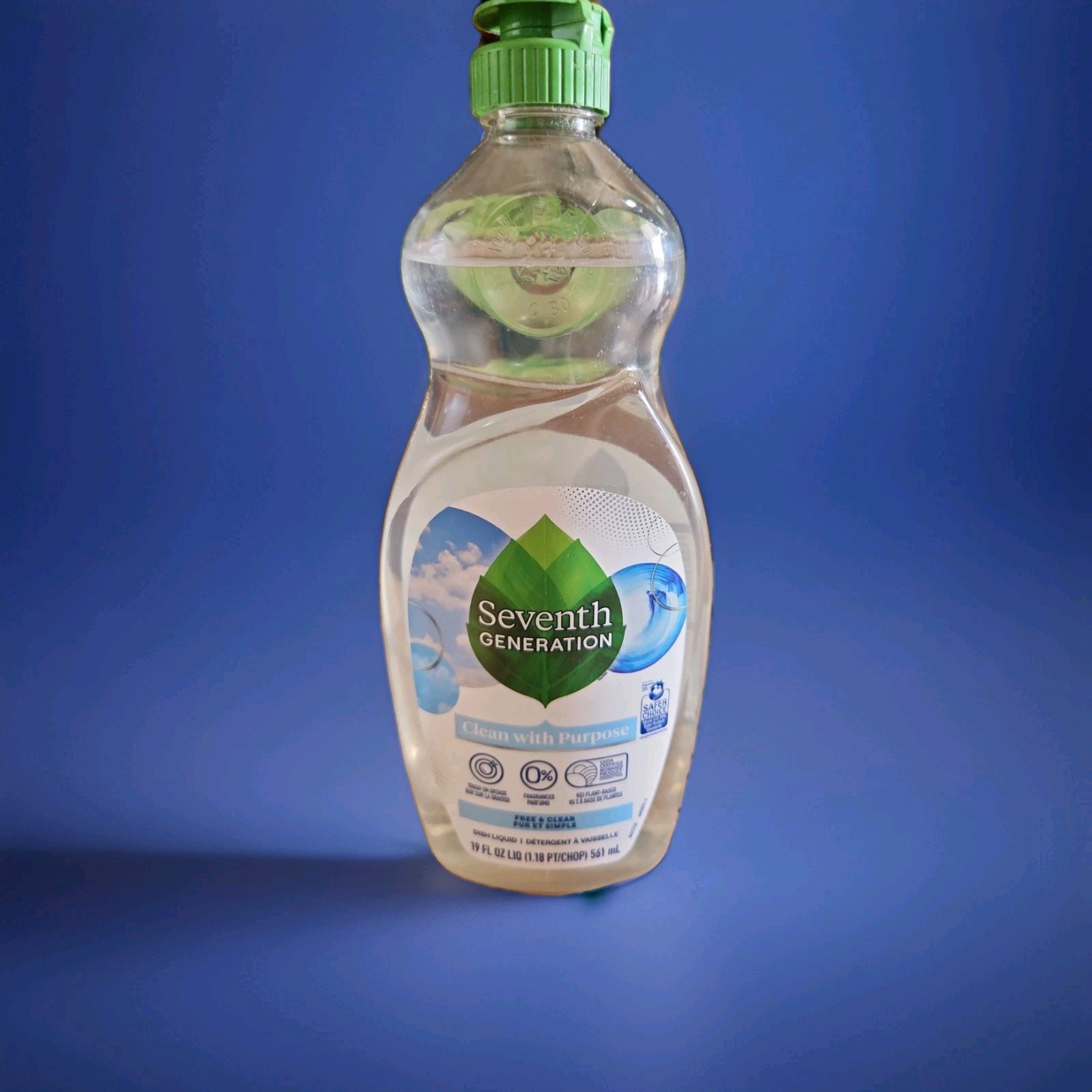Seventh Generation Free and Clear Liquid Dish Soap Detergent 19 fl oz …. 158