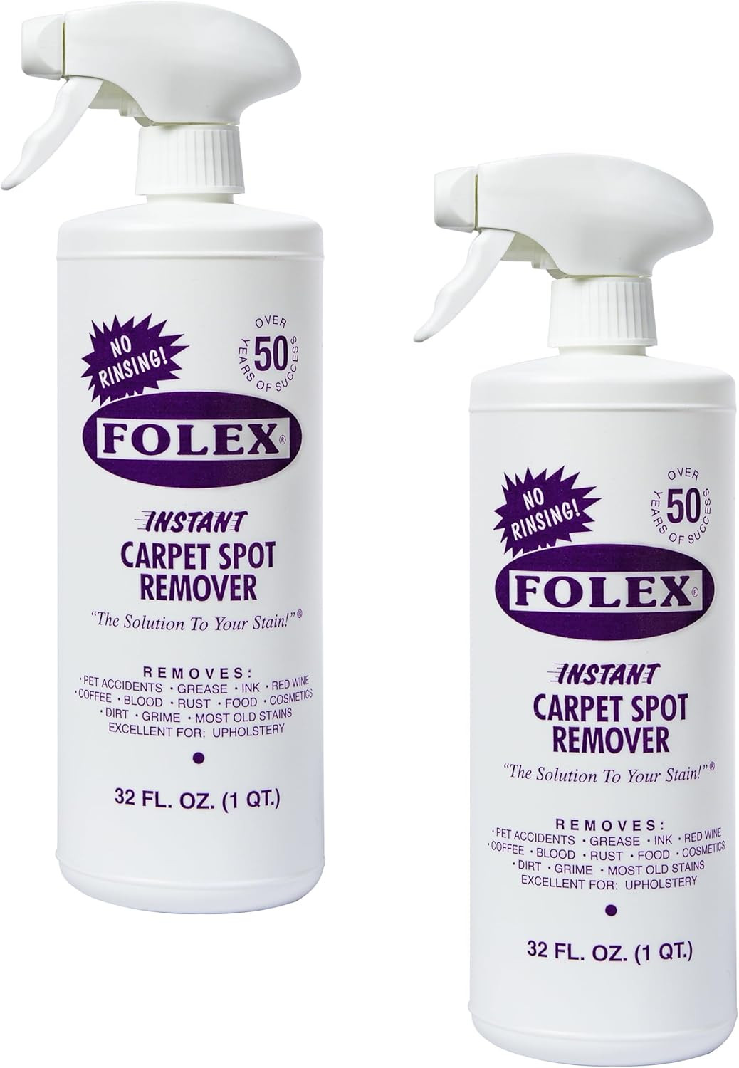 Instant Carpet Spot Remover, 32 Fl Oz (Pack of 2)