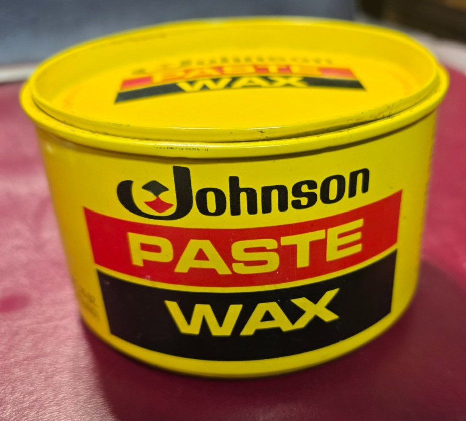 SC Johnson Discontinued Wood Paste Wax 60% Full Can Not Used Much 14 Oz