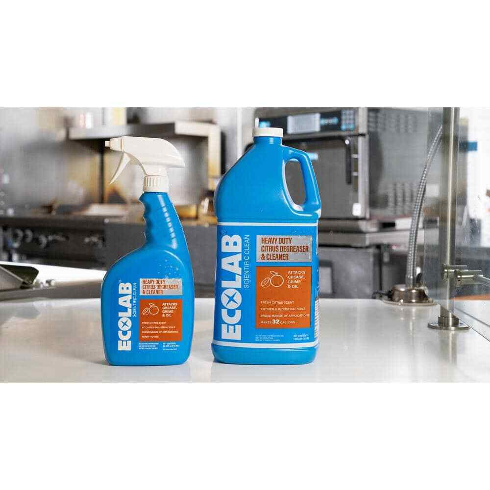 Heavy Duty Citrus Degreaser – Powerful All Purpose Grease & Grime Cleaner, 1 Gal