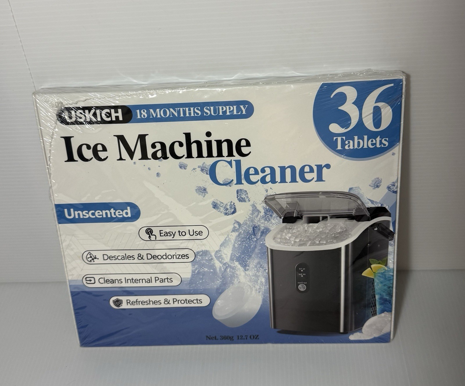 Ice Machine Cleaner Tablets Unscented 36 Count 18 Month Supply