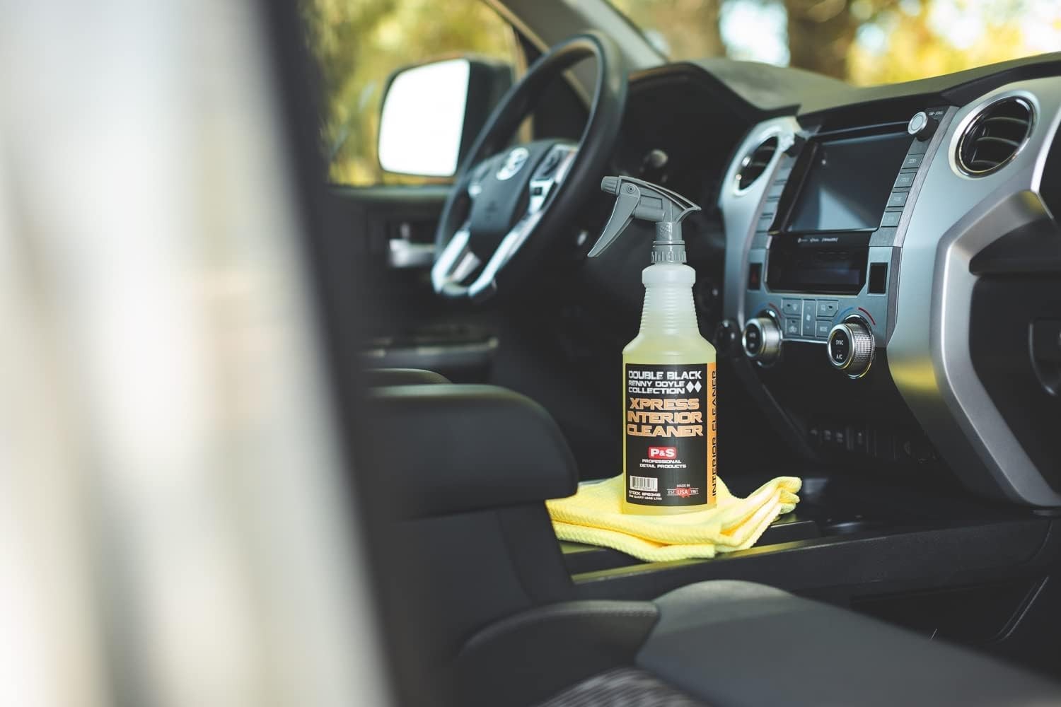 All Surface Interior Cleaner 1 Gallon Safe Leather Vinyl Plastic Fabric No Resid