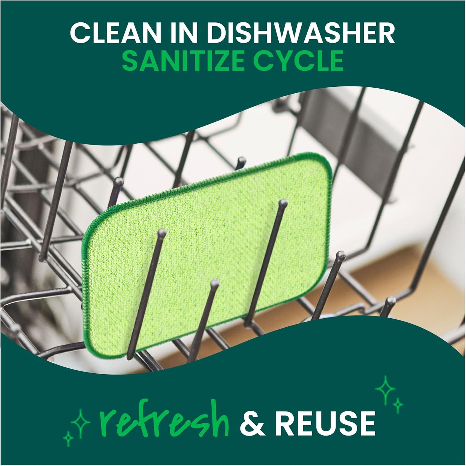 Scotch-Brite Dobie Scrub & Wipe Cloths, Sponge Cloths for Cleaning Kitchen,
