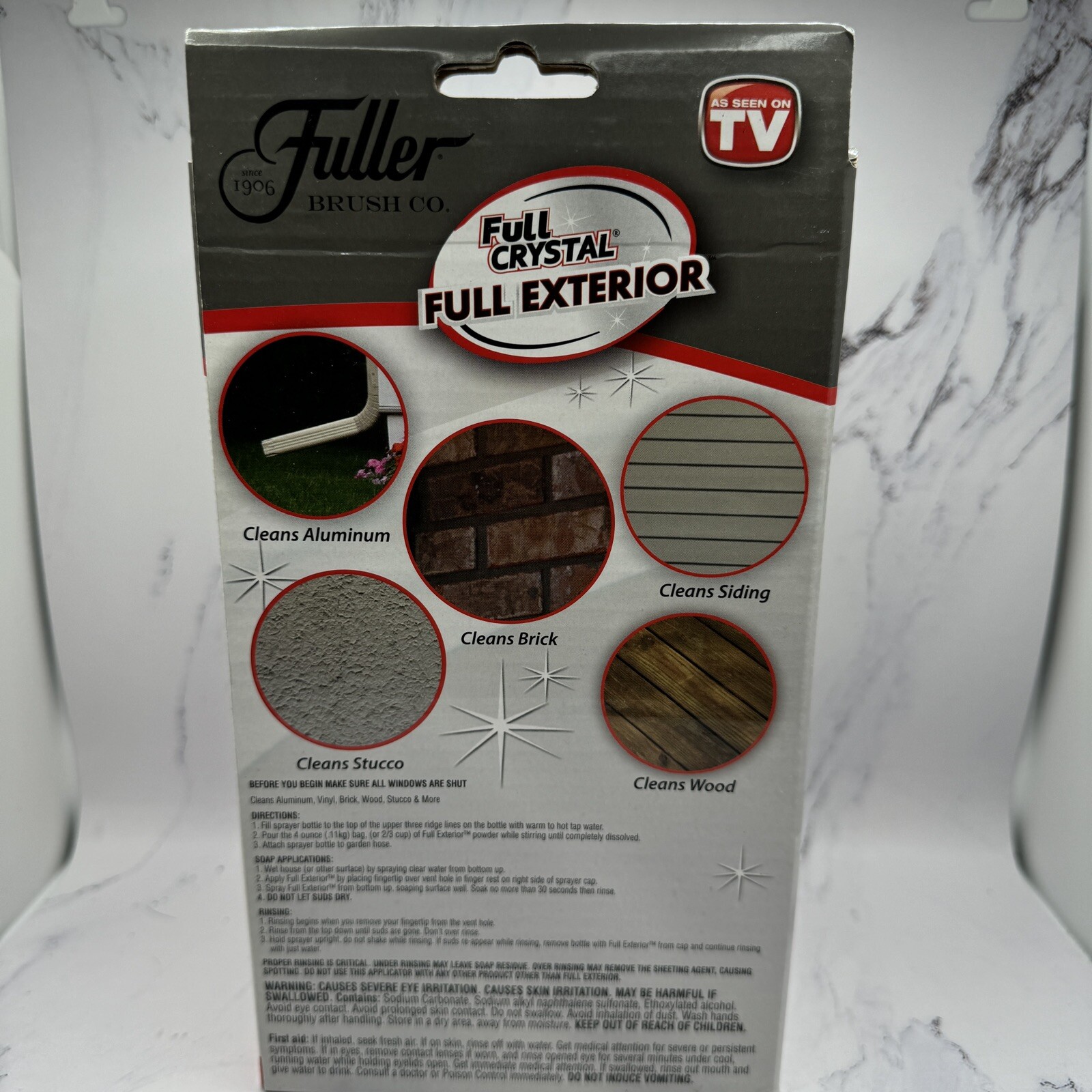 Fuller Brush Co Full Crystal Full Exterior As Seen on TV Bottle 4 oz Powder