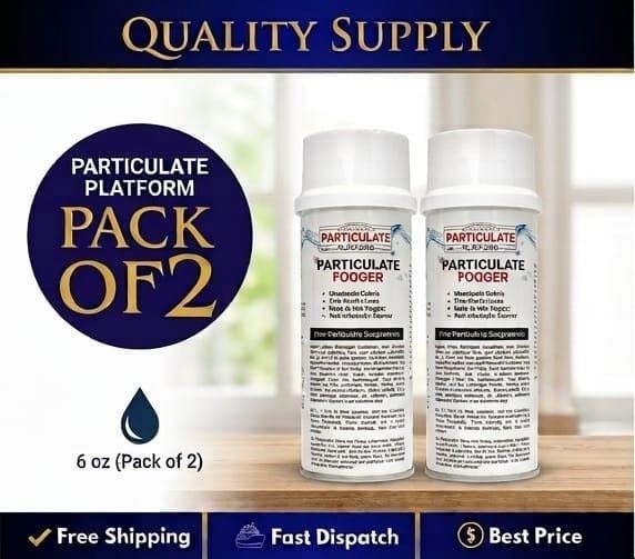 Mildew & Odor Clean Air Fogger 6oz Home Particulate Misting Spray|Pack of 2