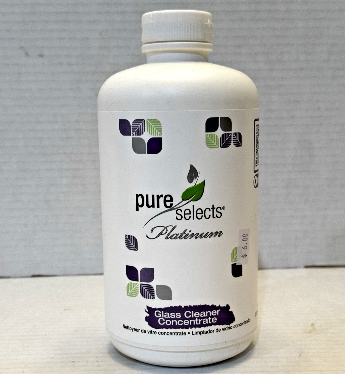 New Pure Selects Glass Cleaner Concentrate Sealed 32oz 1qt