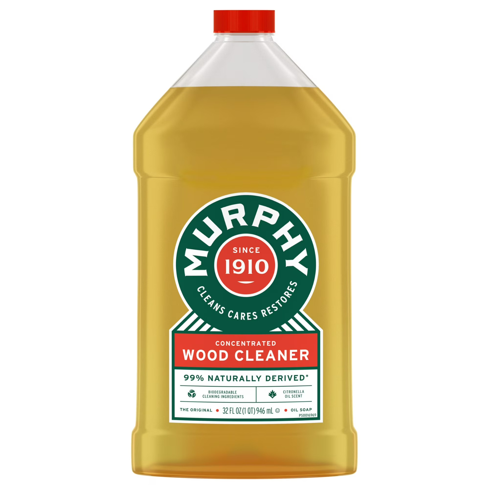 Murphy Oil Soap Wood Floor Cleaner Surface Polish Original Citronella Scent 32oz