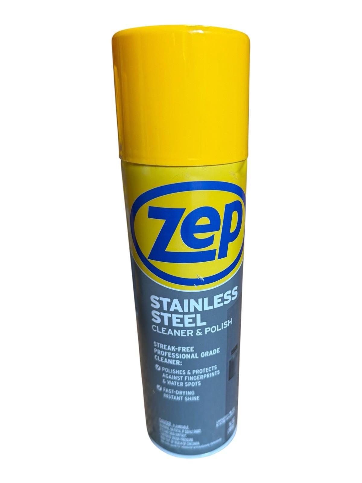 Zep Stainless Steel Cleaner & Polish (ZUSSTL144) Case of 4x 14oz Spray Cans