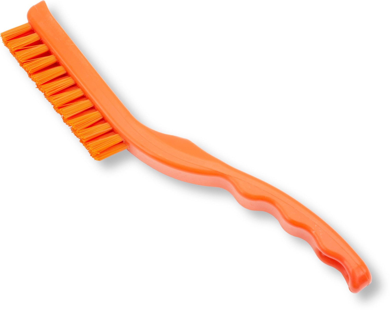 Detail Brush Set Grout Crevice Brushes Hanging Hole Plastic 9 Inch Orange