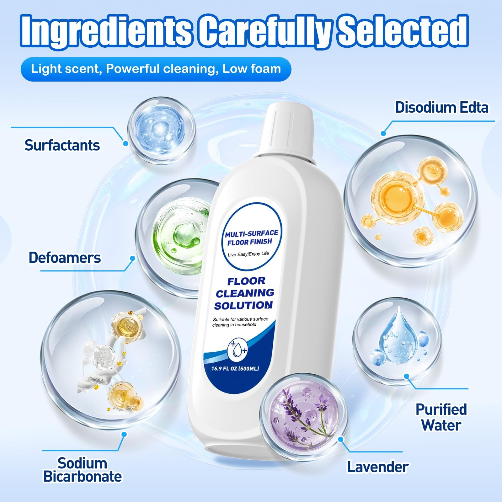 2L Floor Cleaner with Tineco Cleaning Solution,Multiple Hard Floors for All R…