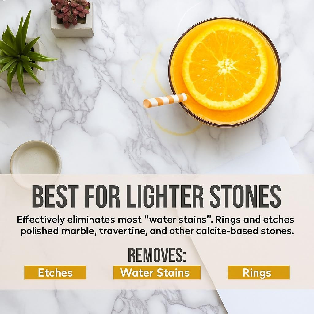 Sample Kit – MB-11 Marble Etch Remover for Light to Neutral Colored Calcite Base