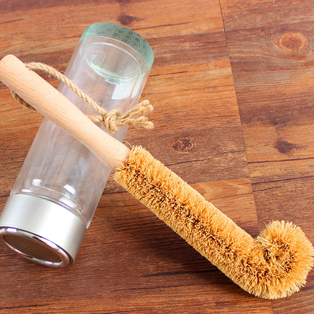 Bottle Brushes and Mug Scrubber Kitchen Cleaner Fiber