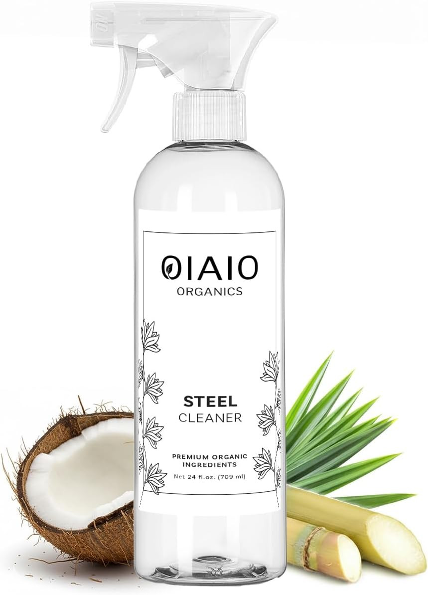 Non-Toxic Stainless Steel Cleaner – Natural Organic Ingredients That Truly Perfo