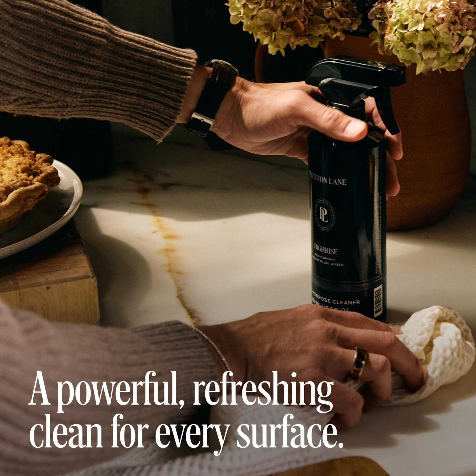 Preston Lane Luxury All-Purpose Cleaner, Mayfair Scent | Bio-Based Multi-Surf…