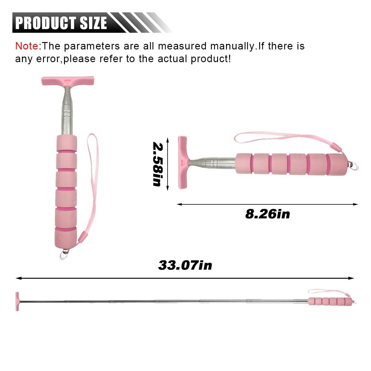 Retractable Car Side Mirror Squeegee Rearview Mirror Cleaner Wiper for Vehicles