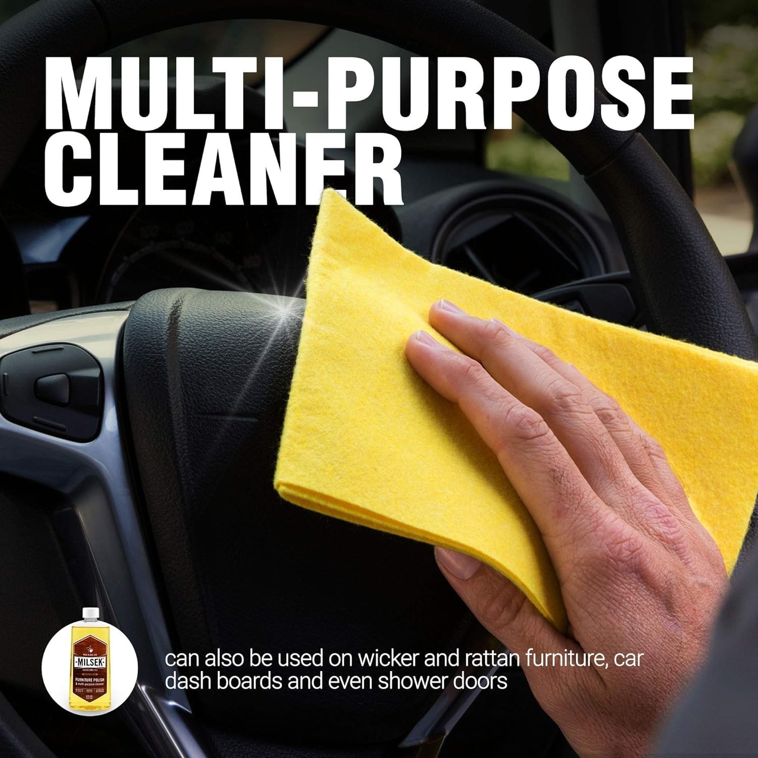 Furniture Polish and Wood Cleaner with Lemon Oil – Multipurpose Solution for …